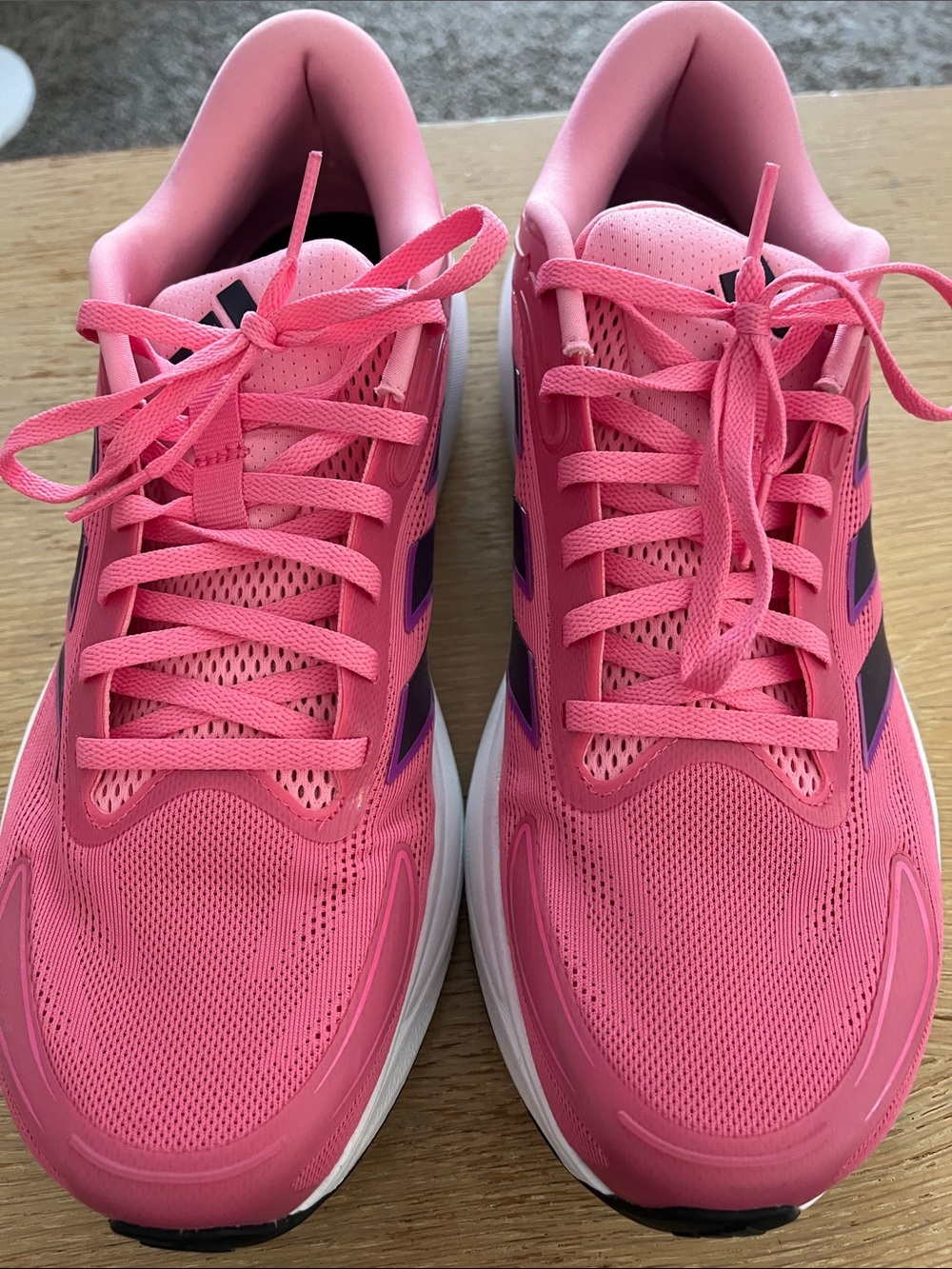 adidas Women’s size 11 Response 2 Pink Fusion Mesh Athletic Sneakers